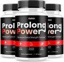 (3 Pack) Prolong Power Pills - Offizielle Formel - Fortgeschrittene Power Capsules Erweiterte Stärke Formel Gesamt Wellness Langen Pulver Pillen Supplement, Maximum Wellness ProlongPower (180 Kapseln)
