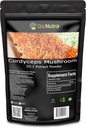 Cordyceps Pilzpulver | Cordyceps Extrakt 30% Polysaccharide Nicht-GVO reine Cordycep Pulver 8 Unze (225 Gramm)