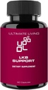 Total Liver Kidney Bladder Support, Cleanse und Detox - Schützt Zellen - Redox Coupled Antioxidant - 60 Kapseln.