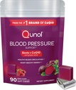 Qunol Beets Chews für Blutdruckunterstützung, 3 in 1 Beets + CoQ10 + Grape Seed Extract, Unterstützt gesunde Blutzirkulation & Herz Gesunde Energie, 90 Chews
