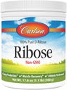 Carlson - Ribose, 100% reine D-Ribose, Non-GMO, Energieproduktion, Muskel-Recovery & Athletic Performance, 17.6 Unze (500 g)