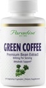 Paradise Kräuter Grüne Kaffeebohne, aktive Ganze Spectrum Extrakt, Super Potent, Ultra Pure, Vegan, Glutenfrei, Non-GMO, 60 Count