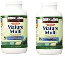 Kirkland Signatur Erwachsene 50+ Multi Vitamine & Minerals, 400 Tabletten (2 Packung)