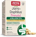 Jarrow Formulas® Jarro-Dophilus® Prenatal Probiotics for Women, 6 Billion CFU, unterstützt eine gesunde Schwangerschaft, 30 Veggie Kapseln, 30 Tage Versorgung