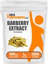 BulkSupplements.com Barberry Extract Powder - Barberry Sypplement, Kräuterergänzung - Vegan & Gluten Free, 500mg pro Servierung, 1kg (2.2 lbs) (Pack von 1)