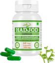 Hadjod (Cissus Quadrangularis) für Optimale Knochen und Gelenkgesundheit | 500 mg pro Portion | 60 Vegetarische | Natürliche Unterstützung für Wellness | Non-GMO (1 Flasche 60)