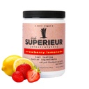 Superieur Elektrolyte–Plant basierte Elektrolyt-Ergänzung w/Sea Mineralstoffe für Hydration & Recovery–Keto Friendly, Non-GMO, Zero Sugar, Vegan Gesundes Sportgetränk Pulver–Strawberry Lemon(70 Serv)
