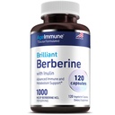 AgeImmune Berberine 1000mg Supplement Complex mit Inulin Prebiotic - Jede Kapsel enthält Berberine 500mg - Doctor Formulierte Ergänzungen für hohe Absorption.