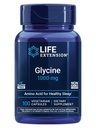 Life Extension Glycine, 1000 mg, Aminosäure, die gesunden Schlaf fördert, Glutenfrei, Non-GMO, Vegetarisch, 100 Kapseln