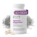 Pure TheraPro Rx Optimum Magnesium Lysinate Glycinate & Di-Magnesium Malate, Made in USA | 2 Monat Versorgung | Chelat für maximale Absorption, unterstützt Knochengesundheit & Energie, Non-GMO
