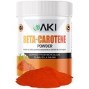 AKI Beta Caroten 10% Pulver (1.5oz/42.52g) Hochkonzentrierte Aroma Fount von Vitamin A, kann helfen, Körperfunktionen, Haut, Immunsystem und Auge zu unterstützen - GMO Free & Vegan Friendly