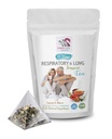 vitamines respiratoires - SOUTIEN RESPIRATOIRE ET LUNG TEA 14 Jours avec cannelle, Hibiscus, marshmallow Racine, Astragalus, menthe poivrée, feuille de thé eucalyptus 1 Pack 14 Sacs à thé