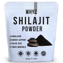 WHYZ Shilajit Powder, 50g(1.7 oz), Shilajit reines Himalaya-Mineral mit Fulvicsäure-Pulver, reines Shilajit und Fulvic-Mineralien-Verbindung für Immununterstützung und Energie-Ergänzung, 200 Portionen