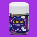 1 Flasche GABA-Gummien Schlaf ruhige Gummie Kein Melatonin für Erwachsene mit L Theanine, 5-HTP, Vitamine D3, Stress-Relief, Friedliche Erholung, Relaxation Support Supplement, Blueberry, 60 Gummies, 30-Tage-Service