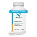 XYMOGEN Benfotiamine 300mg - Hochverfügbares Thiamin B1 Supplement Derivativ zur Unterstützung von Metabolic, Nerve + Vascular Health (120 Kapseln)