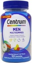 Centrum MultiGummies Gummy Multivitamin für Herren, Multivitamin/Multimineral-Ergänzung mit Selen, Antioxidantien und Vitamin D3, sortierte Fruchtgeschmack - 100 Zähler