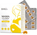BHK's Mama Lecithin Softgels, Unclog Brustsiebe für Mutter Stillen, Ergänzung für Schwangerschaft, Vermeiden Sie gekämmte Milch Ducts, 60 Weichgele, 2-wöchige Versorgung
