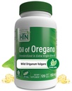 Öl von Oregano 120 Mini-Softgels | Wild Harvested | European 40:1 Origanum Vulgare Äquivalent zu 600mg Oregano in Extra Virgin Olivenöl | Non-GMO Gluten Free | von Health Thru Nutrition (Pack von 120)