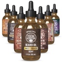 Viking Revolution Sweet Tobacco Bart Öl für Männer - Natürliche Mens Bart Öl mit Argan Öl und Jojoba Öl - Bart Weichmacher, Stärken und Feuchtigkeit - Bart Conditioner für Männer (Süße Tabak,1Pack)