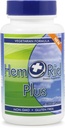 HemRid Plus Advanced Herbal Comfort Formula - 45 Veggie Capsules for Enhanced Comfort & Wellness, mit Rosskastanie, Hexe Hazel & More - Proudly Made in USA
