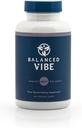 Balanced Vibe Immunsystem + Stress Support - 90 Blendbare Kapseln. Bio Astragalus, Reishi & Shiitake Pilze, Ginseng, Ashwagandha