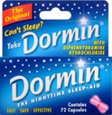 Dormin Nighttime Sleep-Aid - 72 Capsule, Confezione da 6