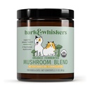 Dr. Mercola Bark & Whiskers Organic Fermented Mushroom Blend - Cat & Dog Supplement - Unterstützt Verdauungs- und Immungesundheit - frei von Additiven, Filler & Gluten - 2.11 Unzen (60 Scoops)