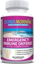 Notfall Immunität Unterstützung Vitamine Nahrungsergänzungsmittel – Vitamin C mit Zink Tabletten + Elderberry Extrakt Bolster Immunsystem Antwort, Verdauungsgesundheit, Energie und Fokus, 60-Count