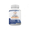 Labs NeuroGro Natural Brain Supplement für Erwachsene, 60 Kapseln - Nutritische Mischung aus Bacopa Monnieri, Ginkgo biloba, Melissa Officinalis & Citicoline für Gehirn Fokus & Gedächtnis