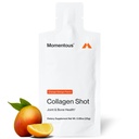 Momentous Collagen Shot Supplement - Hydrolyzed Bovine Collagen & Vitamin C zur Unterstützung von Gelenk, Knochen, & Connective Tissue Health - NSF zertifiziert für Sport - Mango Orange - 25g/Serving - 15 Servierungen
