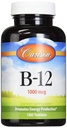 Carlson Labs B-12-SL, 1000mcg, 180 comprimés à croquer