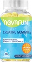 Kreatin Ergänzungen, 1500mg Kreatin Monohydrat für Muskelkraft, Ausdauer, Workout-Performance, Vegetarisch & Glutenfrei, Orange Flavor, 60 Count