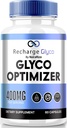 Aufladen Glyco Kapseln, Aufladen Glyco-Optimizer für Gesundheit und Wellness, Alle natürlichen Glyco-Unterstützung, Offizielle Glyco Optimizer, RechargeGlyco Bewertungen (60 Kapseln)