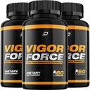 Vigor Kraft für Männer Kapseln, Vigor Force Pillen, Vigor Force Advanced Formel, Vigor Force Diät-Ergänzung, Vigor Force Alle natürlichen Unterstützung Formel Bewertungen (3 Pack – 180 Kapseln)