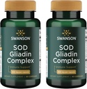 Swanson Sod Gliadin Complex 300 mg 60 Caps (2 Pack)