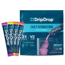 DripDrop Hydration Packets - Bold Variety Pack - Single Serve Electrolytes Powder Drink Mix - Wassermelone, Berry, Zitronen, Orange - Non-GMO, Glutenfrei, Vegan - 32 Sticks