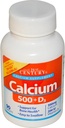 21st Century Calcium 500 + D3, 5 mcg (200 UI), 90 compresse