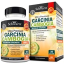 Garcinia Cambogia Gewichtsverlust Pillen - Maximale Stärke Appetit Suppressant & Fat Burner für Männer & Frauen - 1600mg Natürliche Extrakt & 960mg HCA - Metabolismus Booster & Carb Blocker Kapseln - 60Ct