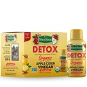Weißes Haus Detox Apfel Apfel Apfelessig Schüsse, Unfiltriert, Auf dem Go (Detox, Pack von 6)
