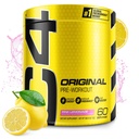 Cellucor C4 Original Pre Workout Powder Pink Lemonade Vitamin C für Immununterstützung Sugar Free Preworkout Energy for Men & Women 150mg Caffeine + Beta Alanine + Creatine 60 Servietten