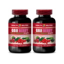 Antioxidans Multivitamin - GOJI BERRY - NATURAL ANTIOXIDANT COMPLEX - Natürliche Resveratrol - Antioxidantien Ergänzung - Superfood Goji Beeren, Goji Beeren Ergänzungen, Superfood Antioxidans, 2B 120Caps