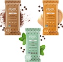 Spüren Sie Vegan Protein Bars | Schokolade Liebhaber | Keto | Gluten Free | Organic | Lions Mane | Chaga | Ashwagandha | 15g Protein | Low Sugar | Non GMO | Sunbutta + Brownie + Mint - 9 Pack