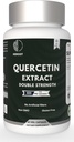 Quercetin Extract Kapseln Non-GMO,Gluten-frei, Vegetarisch unterstützt Gesamte Gesundheit Stärke Energie (120 Kapseln)