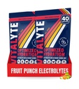 Vitalyte Elektrolyt-Pulver-Getränk-Mischung, Isotonic Elektrolyt Hydration Mix, Gluten Free Post Workout Powder Mix, Packung von 2, 35 Unzen. Jeden, Frucht-Punch Flavor
