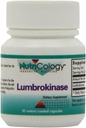 Nutricology Lumbrokinase Supplement - Kreislaufsystem-Unterstützung, unterstützt die Blutzirkulation bereits im Normalbereich - 30 Delayed Release Vegetarische Kapseln