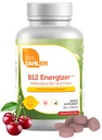 Zahler Energizer - Folat und B12 Supplement - Schnelles Lösen von Kirsch-Flaschen Lozenges Duales Vitamin Methyliertes B12 & Folate Supplement mit 1360 mcg Folsäure (360 Zähler)