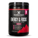 Wilderness Athlete - Energy & Focus | Energy Booster for Women & Men - Energy Drink Mix with Natural Caffeine - Low-Carb, Zero Energy Drink Powder - 30 Servier Energy Drink Tub (Cherry Limeade)