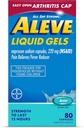 Aleve Arthrite Gels liquides 80ct. 24cs