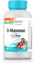 Solaray D-Mannose mit CranActin - 60 vegetarische Kapseln