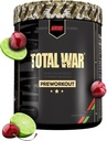 REDCON1 Total War Pre Workout, Cherry Lime - Beta Alanine + Citrulline Malate Vegan & Keto Friendly Preworkout für Männer und Frauen mit 320mg Koffein (50 Servierungen)